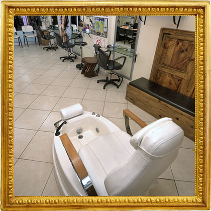 Inside Rose Hair & Beauty salon